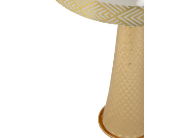 Lampe de Table Tower Or – Chic et Élégance Ø 30x54 cm