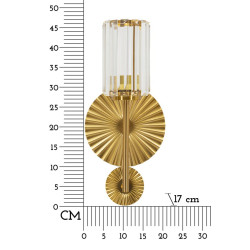 Applique Murale Tirana – Luxe Contemporain 20x17x47 cm