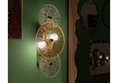 Applique Murale Osaka – Élégance Glam 42x8x20 cm