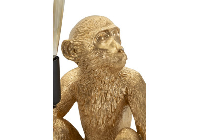 Lampe de table Monkey Sitting Gold – Luxe et Glam 33x33x32 cm