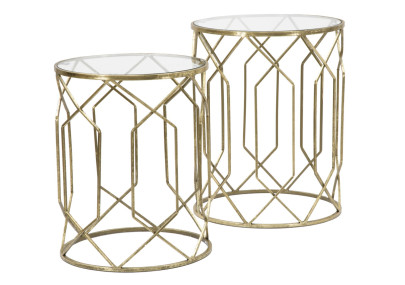 Petites tables Tunisi – Charme oriental Ø42x53-38x47 cm