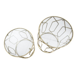 Petites tables Tunisi – Charme oriental Ø42x53-38x47 cm