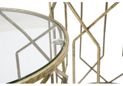 Petites tables Tunisi – Charme oriental Ø42x53-38x47 cm