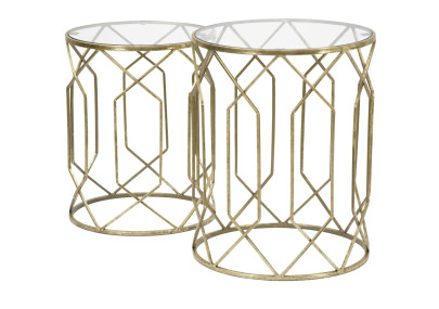 Petites tables Tunisi – Charme oriental Ø42x53-38x47 cm