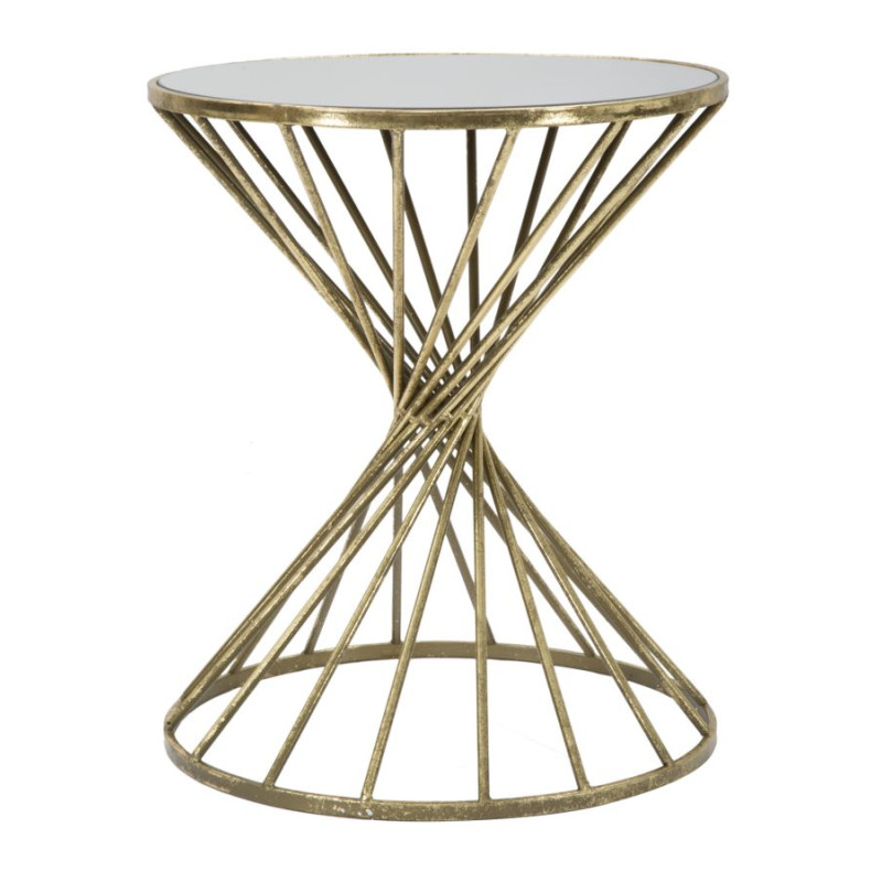 Petite table Hypnos – Design envoûtant Ø42x50 cm