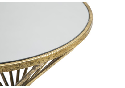 Petite table Hypnos – Design envoûtant Ø42x50 cm