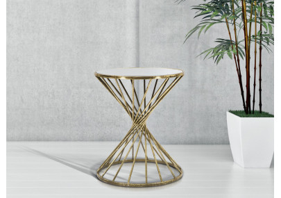 Petite table Hypnos – Design envoûtant Ø42x50 cm
