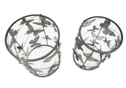 Ensemble de tables Farfalle – Poésie sculptée 41,3x55 - 35x50,3 cm