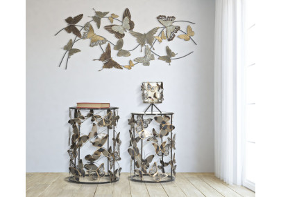 Ensemble de tables Farfalle – Poésie sculptée 41,3x55 - 35x50,3 cm