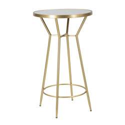 Table de bar Cercle – Lignes contemporaines Ø60x105 cm