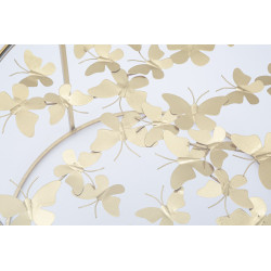 Table basse Papilsons – Délicatesse aérienne Ø60x40,5 cm