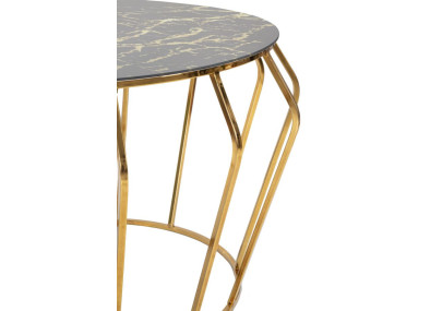 Table basse Histoire – Charme intemporel Ø78x44,5 cm