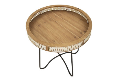 Table Fuji – Sérénité japonaise Ø60x60,5 cm
