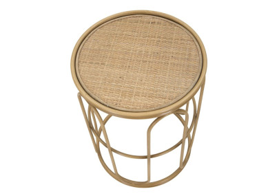 Table Samui – Lignes apaisantes Ø40x55 cm