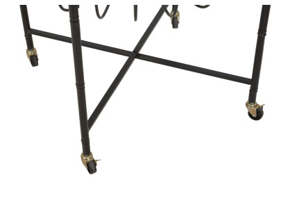 Table basse Cebu – Transparence exotique 70,5x65x57 cm