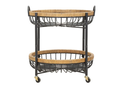 Chariot Cebu Double – Mobilité chic 57x55,5x62,5 cm