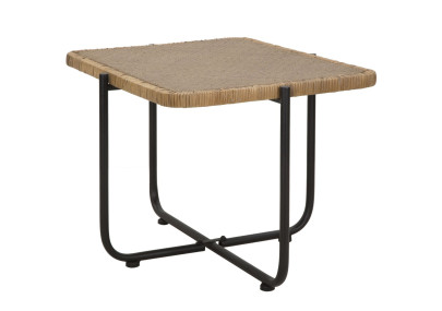 Table basse Cebu – Élégance naturelle 75x55x46,5 cm