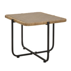 Table basse Cebu – Élégance naturelle 75x55x46,5 cm