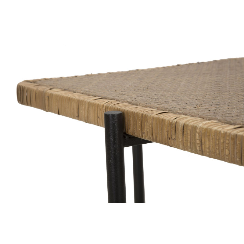 Table basse Cebu – Élégance naturelle 75x55x46,5 cm