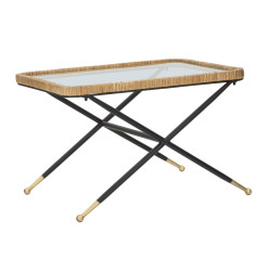 Table basse Saint Barth – Ambiance insulaire 70x50x45 cm