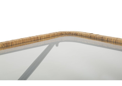 Table basse Saint Barth – Ambiance insulaire 70x50x45 cm