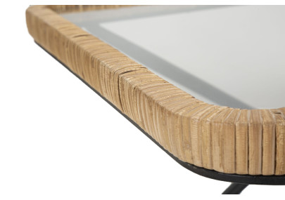 Table basse Saint Barth – Ambiance insulaire 70x50x45 cm