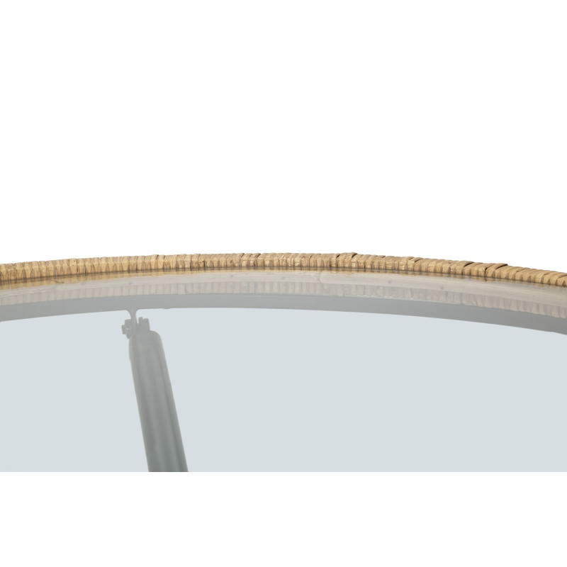 Table Saint Barth Ronde – Raffinement bohème Ø80x46,5 cm