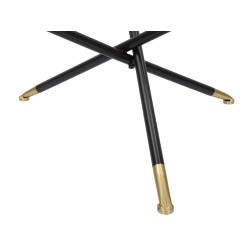 Table Saint Barth Ronde – Raffinement bohème Ø80x46,5 cm