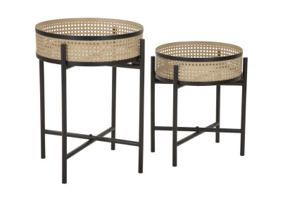 Table Fuji Duo – Zen et équilibre Ø40x50-35x40 cm