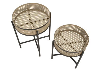 Table Fuji Duo – Zen et équilibre Ø40x50-35x40 cm