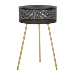 Table Blacky Haute – Chic audacieux Ø40x65 cm