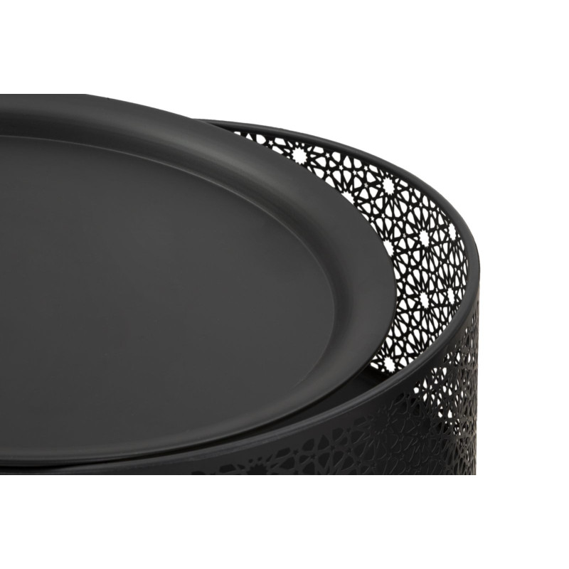 Table Blacky Haute – Chic audacieux Ø40x65 cm