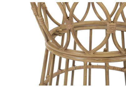 Table basse Panama Circle – Élégance compacte Ø50x50 cm