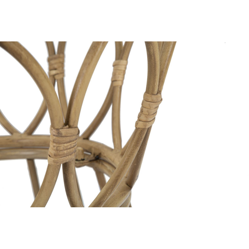 Table basse Panama Circle – Élégance compacte Ø50x50 cm