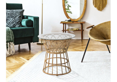 Table basse Panama Circle – Élégance compacte Ø50x50 cm