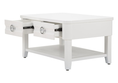 Table basse Brillante – Reflet luxueux 90x60x47 cm