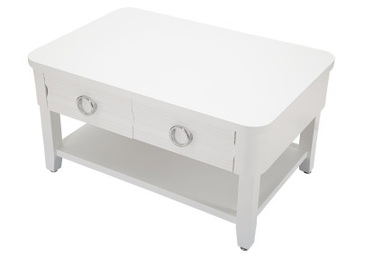 Table basse Brillante – Reflet luxueux 90x60x47 cm