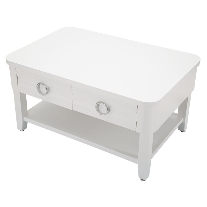 Table basse Brillante – Reflet luxueux 90x60x47 cm
