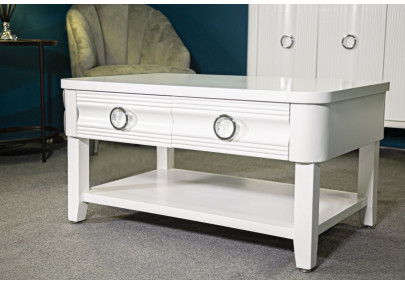 Table basse Brillante – Reflet luxueux 90x60x47 cm