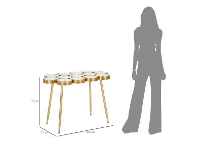 Table Buttle – Console de caractère 100x55x70 cm