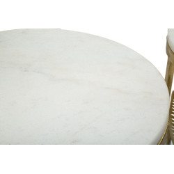 Rallonges de table élégantes – Duo pratique Ø35x65,5 - 30x60,5 cm