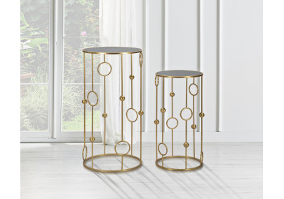 Cage de table – Sculpture aérienne Ø50x100 - 40x80 cm