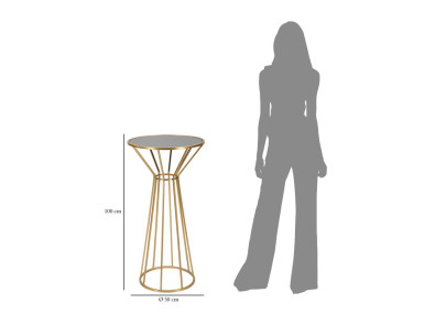 Table Simple Nouvelle – Sobriété raffinée Ø50x100 cm