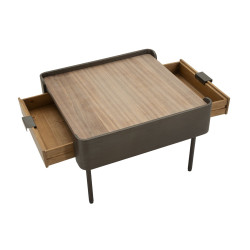 Table basse Toronto – Modernité urbaine 60x60x41 cm