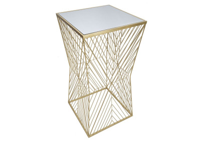 Support Téléphone Lignes I – Structure cristalline 50x50x100 cm