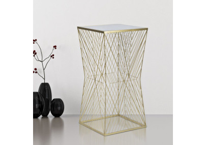 Support Téléphone Lignes I – Structure cristalline 50x50x100 cm