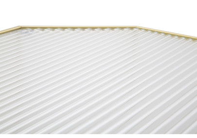 Support Téléphone Verre Nouveau Set – Design contemporain 50x46x100 - 40x37x80 cm