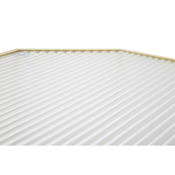 Support Téléphone Verre Nouveau Set – Design contemporain 50x46x100 - 40x37x80 cm