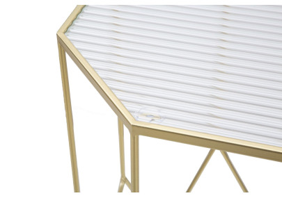 Support Téléphone Verre Nouveau Set – Design contemporain 50x46x100 - 40x37x80 cm