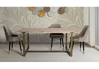 Table à manger Ankara – Élégance longiligne 180x90x78 cm